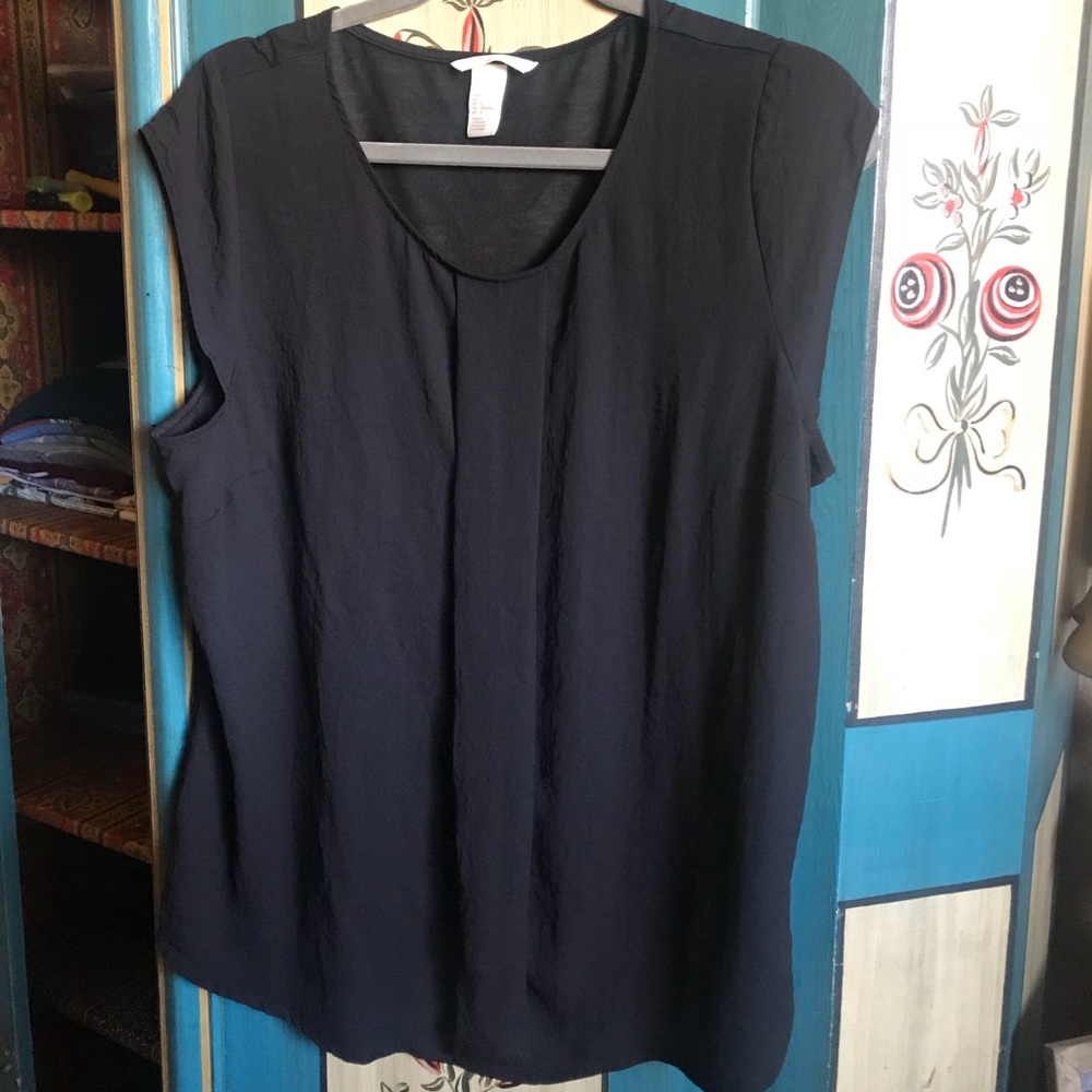 H&M cap sleeve tunic